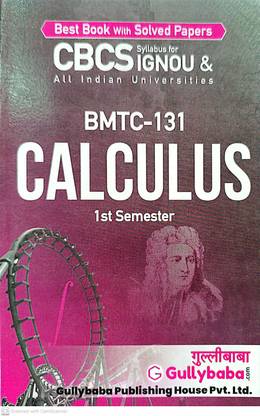 IGNOU (BSCG) Help Guide (BMTC-131, Calculus)