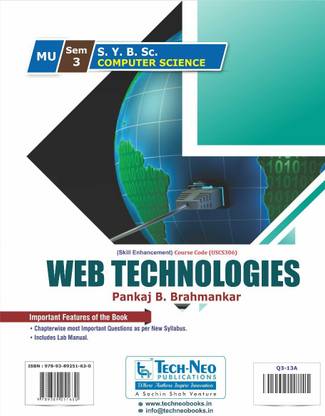 Web Technologies For MU Sem 3 S. Y. B.Sc.Computer Science Course Code :(USCS306) Academic Year 2022-2023