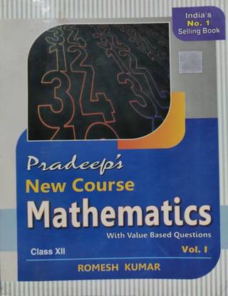 Pradeep New Course Mathematics Class -12
