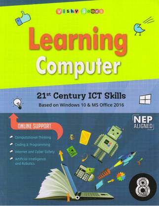 Vishv Books Learning Computer Class - 8 21st Century ICT Skills