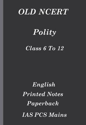 Old NCERT Polity English