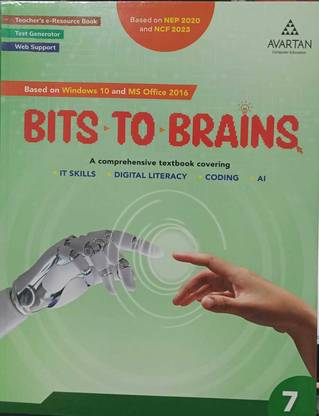 Avartan Bits To Brains (Based On Windows 10 And Ms Office 2016) For Class 7