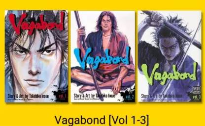 VAGABOND Vol. 1-3 [Latest Edition] Manga Combo Set (Paperback, Takehiko Inoue)