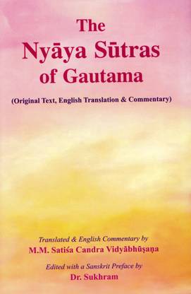 The Nyaya Sutras Of Gautama