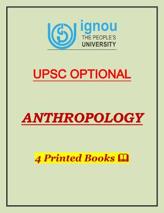 Ignou Anthropology Upsc Optional Printed Material