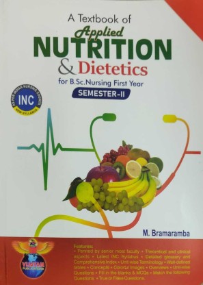 Textbook Of Applied Nutrition & Dietetics For B.SC Nursing First Year ...