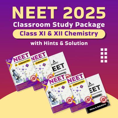 NEET Class Room Study Package Of Chemistry For Class 11th & 12th ( Set Of Four Books) Along With Hint And Solution Books By Adda 247 Publicaiton