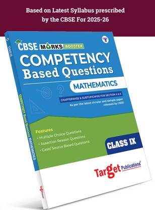 Class 9 CBSE Maths Competency Based Questions | Includes MCQs, Assertion Reason, & Case Based Questions | Chapterwise & Subtopicwise For Sections A & E