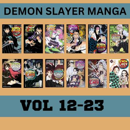 Demon Slayer: Kimetsu No Yaiba Vol 12, Vol 13, Vol 14, Vol 15, Vol 16, Vol 17 , Vol 18 , Vol 19 , Vol 20 , Vol 21 Vol 22 , Vol 23 (English, Paperback, Gotouge Koyoharu)