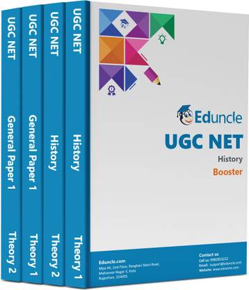 NTA UGC NET /SET/JRF History Hindi Book For Paper 1 & 2 (Set Of 3 Books) - Latest Edition By Eduncle