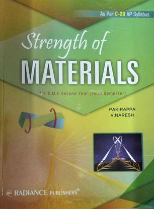 Strength Of Materials For D.M.E Second Year ( Third Semester) 1st Edition 2023 As Per AP Syllabus