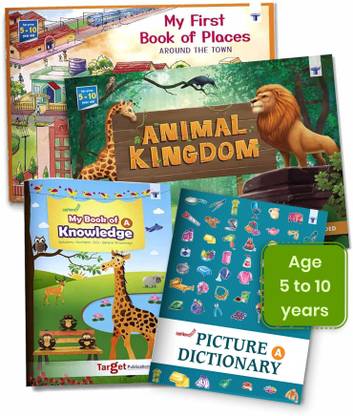 General Knowledge Books For Kids In English | 5 To 10 Year Old Children | GK Encyclopedia With Colourful Pictures | Learn About Animals, Festivals And Celebrations Of India, Our Surrounding And Much More With Activities | Set B Of 4 Books