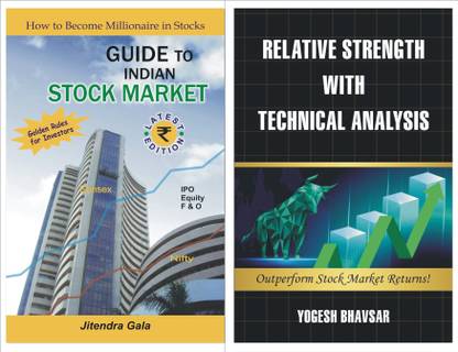 Indian Stock Market Guide + Relative Strength With Technical Analysis : Share Market Books Combo For Beginners