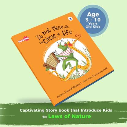 Bedtime Stories | Picture Story Book For Kids In English | Do Not Mess With The Circle Of Life | Introduce Children To The Laws Of Nature Through The Journey Of A Frog | Illustrated Picture Story Book