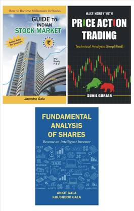 Stock Market Crash Course Books Combo : Price Action + Fundamental Analysis + Stock Market Basics Guide