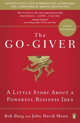 The Go-Giver Paperback Book By John David Burg, Bob & Mann Latest Edition