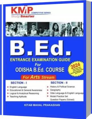 Odisha Bed Entrance Book 2024 Arts Stream