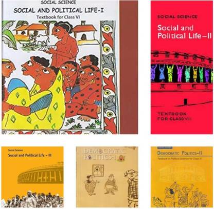 Ncert -Political Science From Class 6 -10 (SET OF 5 BOOK) English Medium