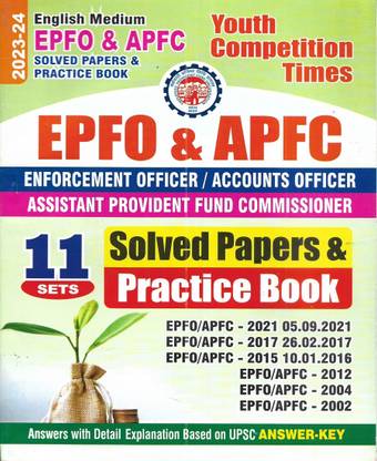 UPSC EPFO & APFC (Enforcement Officer & Assistant Provident Fund Commissioner) 2023 Solved Papers & Practice Sets In English