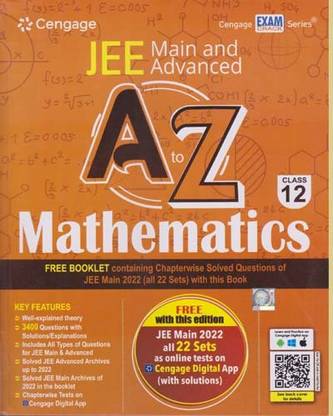 Cengage Jee Main And Advanced A To Z Mathematics For Class - 12,