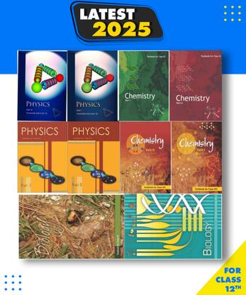 NCERT PCB Complete Books Class 12th And , NCERT PCB Complete Books Set For 11th Class 1.Physics Textbook 1,And 2 2. Chemstry Texkbook Part 1 And 2 ,3. Biology Textbook ENGLISH MEDIUM Paperback Peparback, NCERT|New Latest Edition For 2025-2026