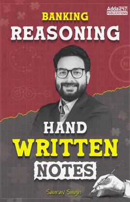 Banking Reasoning Handwritten Notes Book By Saurav Singh