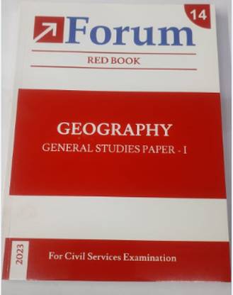 Forum IAS Red Book Geography General Studies-1 Paper- FOR Civil Service Examination 2023