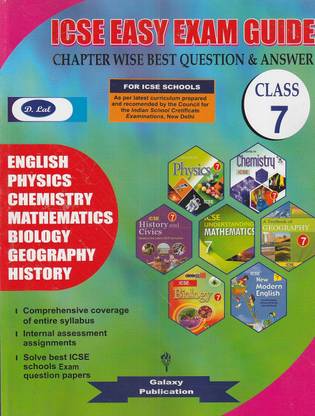 Icse Easy Exam Guide Class-7