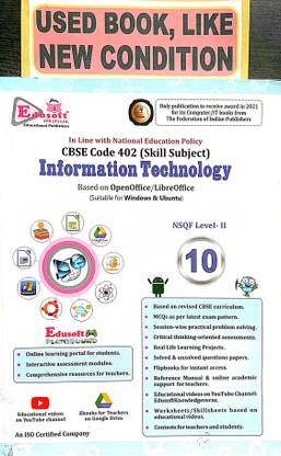 CBSE Information Technology Class-10 (Old Book)