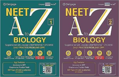 Cenagage Combo A To Z Biology Part 1 And 2 New Edition 2024