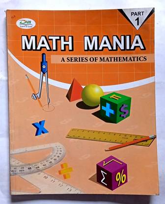 Math Mania Class- 1 (Old Book)
