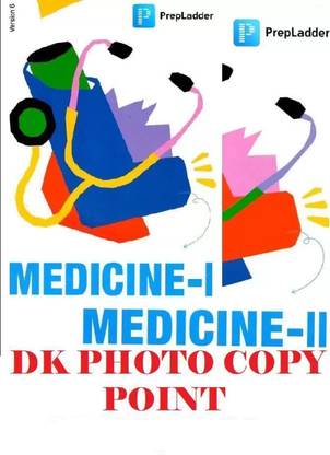 Medicine 6.0 Full Colour Notes (Dr Deepak Marwah ) Spiral Binding 2024-2025