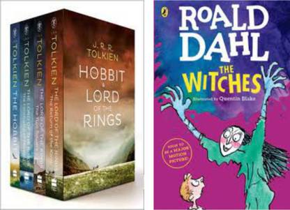 Hobbit And Lord Of The Rings & The Witches (Paperback, English, Tolkien J. R. R, Roald Dahl)