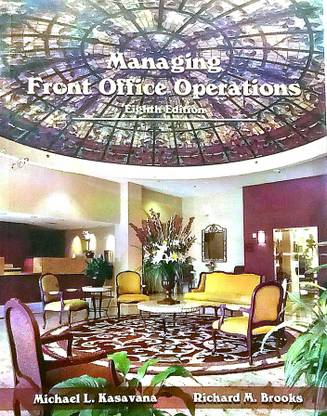 MANAGING FRONT OFFICE OPERATIONS (Old Used Book)