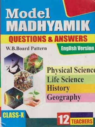 Model Madhyamik Questions & Answers [english Version]- 2023, For Class -10, W.b. Board Pattern