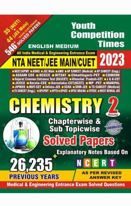 English Medium)NTA NEET/JEE MAIN Chemistry Chapterwise & Sub Topic Solved Papers Vol 2