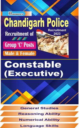 Chandigarh Police Constable Book Hindi Medium 2023 (Set Of 4 Books) Group C Posts
