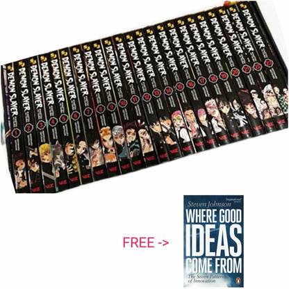 Demon Slayer Complete Set: Volumes 1-23 (Demon Slayer: Kimetsu No Yaiba)