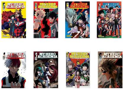 My Hero Academia: Vol. 1 & Vol. 2 & Vol. 3 & Vol. 4 & Vol. 5 & Vol. 6 & Vol. 7 & Vol. 8 (English, Paperback, Yoshi Anri) (Manga) (8 Books Set) (English, Paperback, Yoshi Anri)