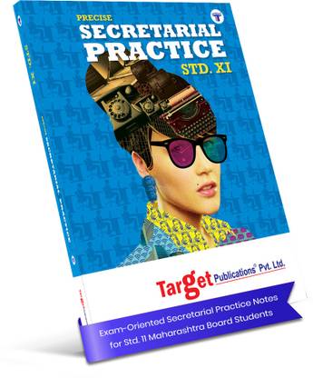 Std 11 Secretarial Practice Book | Precise Notes | SP | FYJC Commerce | Based On The Latest Textbook | 'Smart Codes' Provided To Memories Answers | Maharashtra State Board Syllabus