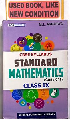 Cbse Syllabus Standard Mathematics (Code -041)Class- 9 (Old Book)