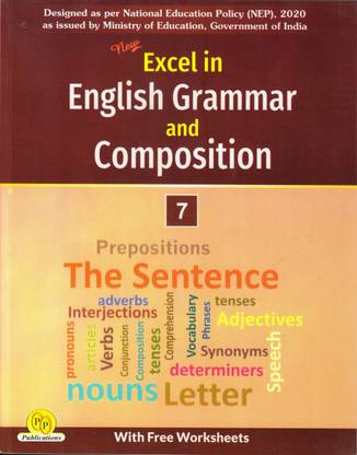New Excel In English Grammar And Composition - 7 With Free Worksheet