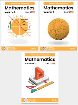Vedantu's JEE Mathematics Tatva Practice Books For Class 12 (Set Of 3 Books)