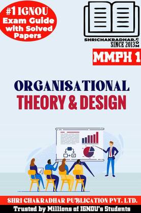 IGNOU MMPH 1 Help Book Organizational Theory And Design (IGNOU Study ...