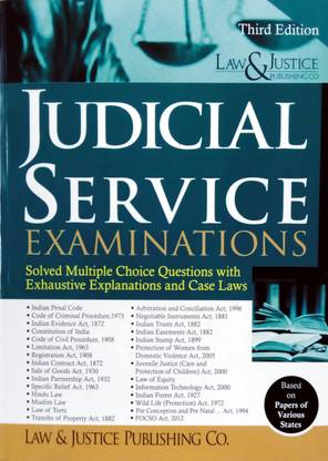 Latest 2023 Guide To Judicial Service Examinations | Solved Multiple Choice Questions With Exhaustive Explanations And Case Laws | ENGLISH