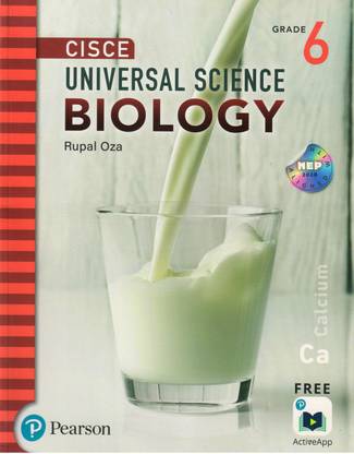 Pearson Cisce Universal Science Biology, Grade - 6