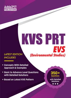 KVS EVS For PRT Exam (English Printed Edition) By Adda247