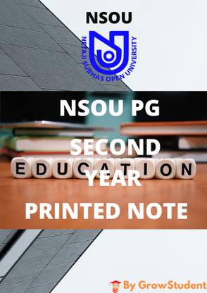 Nsou Pg Education Second Year Printed Study Material