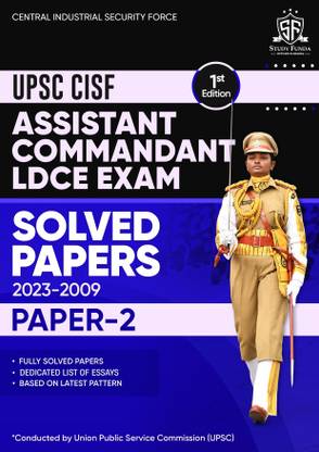 CISF AC LDCE Paper-2 Solved Papers 2023-2009 (English)