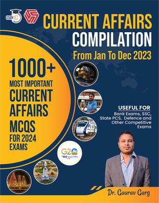Current Affairs Yearly 2023-2024 | Jan'2023 To Dec'2023| English Printed Edition By Dr. Gaurav Garg